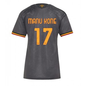 AS Roma Manu Kone #17 Jalkapallovaatteet Naisten Kolmaspaita 2026-27 Lyhythihainen